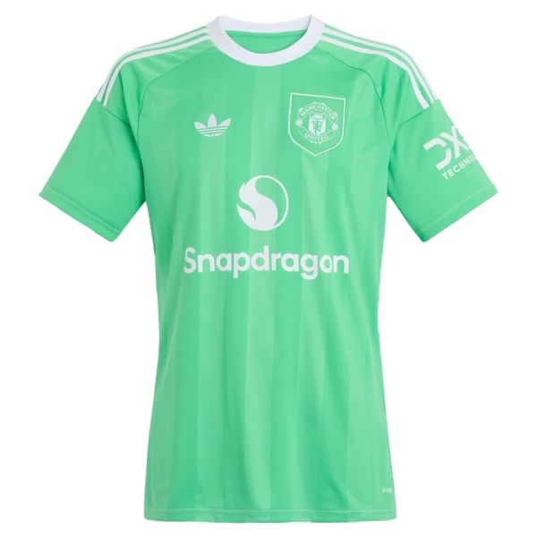 Manchester United Maalivahdin Paita Lasten 2025/26 Vihreä (+ Shortsit)