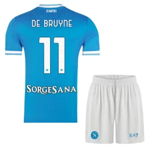 Napoli Kevin De Bruyne 11 Kotipaita Lasten 2025/26 (+ Shortsit)