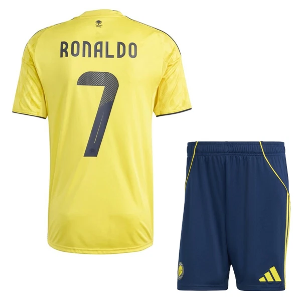 Al-Nassr FC Cristiano Ronaldo 7 Kotipaita Lasten 2025/26 (+ Shortsit)