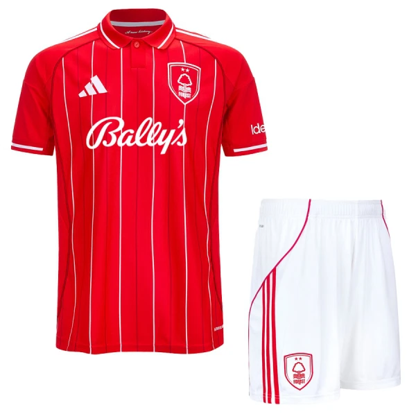 Nottingham Forest Kotipaita Lasten 2025/26 (+ Shortsit)