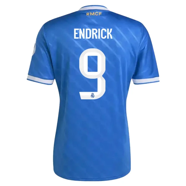 Real Madrid Endrick 9 3. Paita Lasten 2025/26 (+ Shortsit)