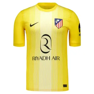 Atlético Madrid Jan Oblak 13 Maalivahdin Paita Lasten 2025/26 Keltainen (+ Shortsit)