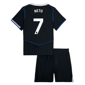 Chelsea Pedro Neto 7 3. Paita Lasten 2025/26 (+ Shortsit)