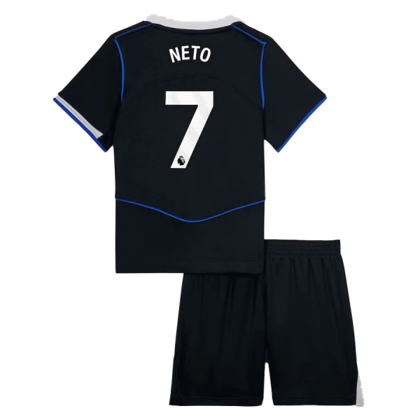 Chelsea Pedro Neto 7 3. Paita Lasten 2025/26 (+ Shortsit)