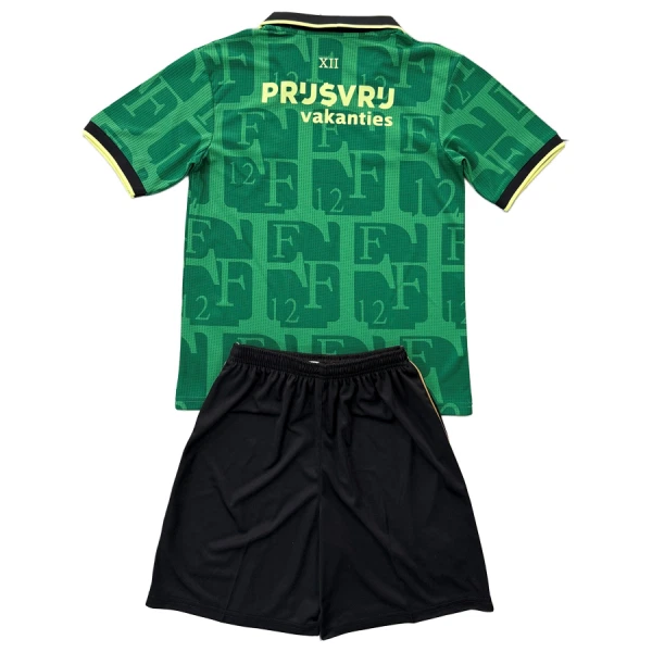 Feyenoord Rotterdam 4. Paita Lasten 2025/26 (+ Shortsit)