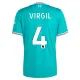 Liverpool Virgil van Dijk 4 3. Paita 2025/26