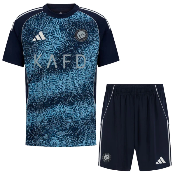 Al-Nassr FC Vieraspaita Lasten 2025/26 (+ Shortsit)