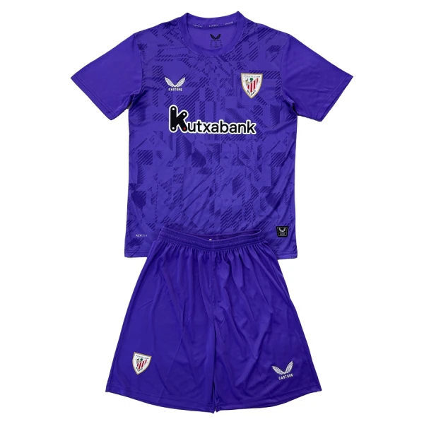 Athletic Bilbao Maalivahdin Paita Lasten 2025/26 Violetti (+ Shortsit)