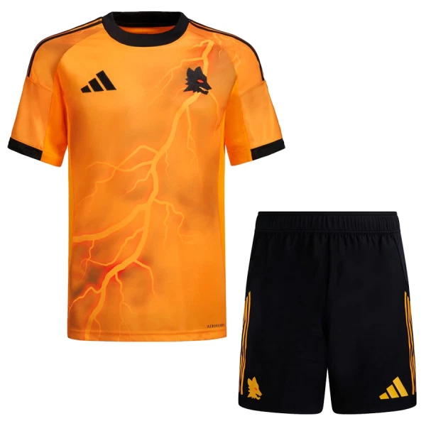 AS Roma Vieraspaita Lasten 2025/26 (+ Shortsit)