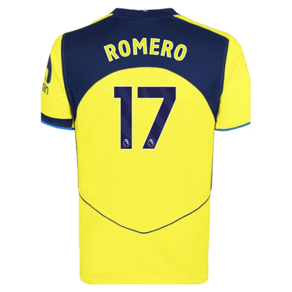 Tottenham Hotspur Cristian Romero 17 3. Paita Lasten 2025/26 (+ Shortsit)