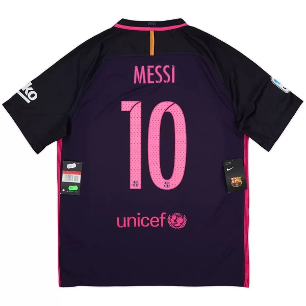 Barcelona Lionel Messi 10 2016-17 Vieraspaita Retro