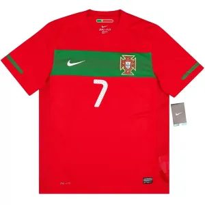 Portugali Cristiano Ronaldo 7 2010 Kotipaita Retro