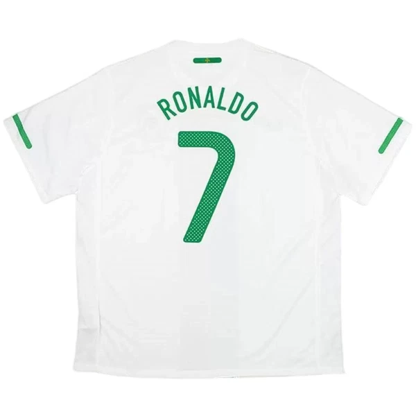 Portugali Cristiano Ronaldo 7 2010 Vieraspaita Retro