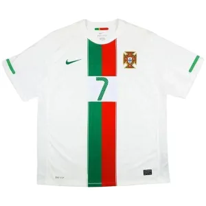 Portugali Cristiano Ronaldo 7 2010 Vieraspaita Retro