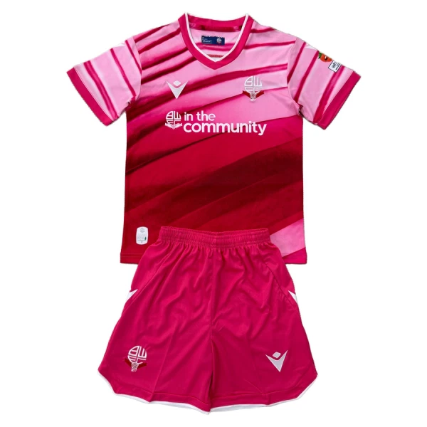 Bolton Wanderers 3. Paita Lasten 2025/26 (+ Shortsit)