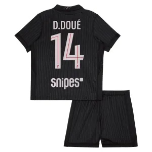 Paris Saint-Germain Désiré Doué 14 4. Paita Lasten Jordan 2025/26 (+ Shortsit)