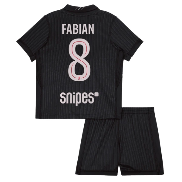 Paris Saint-Germain Fabian 8 4. Paita Lasten Jordan 2025/26 (+ Shortsit)