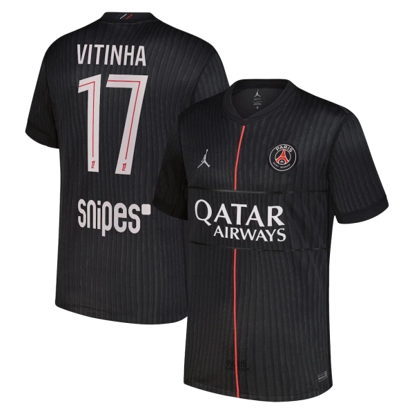 Paris Saint-Germain Vitinha 17 4. Paita Jordan 2025/26