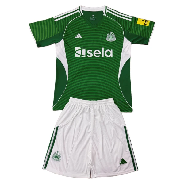 Newcastle United Vieraspaita Lasten 2025/26 (+ Shortsit)