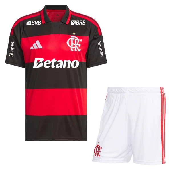 Flamengo Kotipaita Lasten 2026/27 (+ Shortsit) Flamengo Kotipaita Lasten 2026/27 (+ Shortsit)