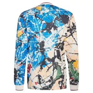 Manchester United Stone Roses Paita 2025/26 Pitkähihainen Erikoispainos