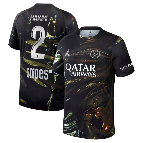 Paris Saint-Germain Achraf Hakimi 2 Night Paita 2025/26