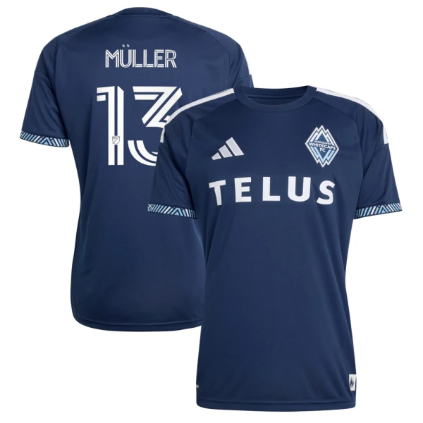 Vancouver Whitecaps Thomas Müller 13 Vieraspaita 2026 Vancouver Whitecaps Thomas Müller 13 Vieraspaita 2026