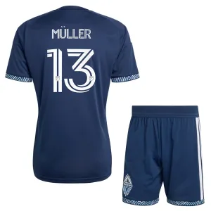 Vancouver Whitecaps Thomas Müller 13 Vieraspaita Lasten 2026 (+ Shortsit)
