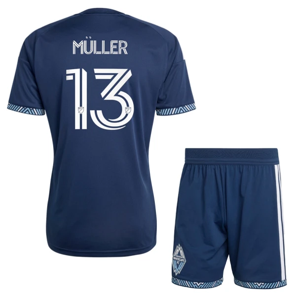 Vancouver Whitecaps Thomas Müller 13 Vieraspaita Lasten 2026 (+ Shortsit) Vancouver Whitecaps Thomas Müller 13 Vieraspaita Lasten 2026 (+ Shortsit)