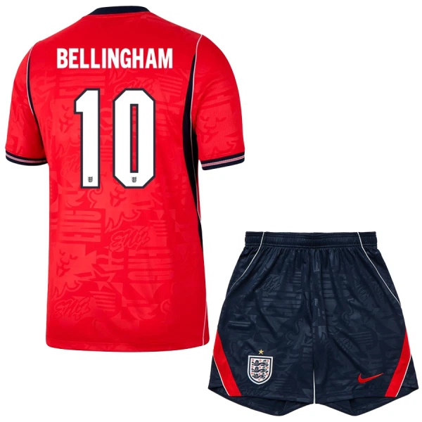 Englanti Jude Bellingham 10 Vieraspaita Lasten MM-kisat 2026 (+ Shortsit)