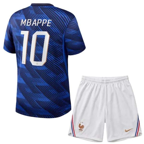 Ranska Kylian Mbappé 10 Kotipaita Lasten MM-kisat 2026 (+ Shortsit)