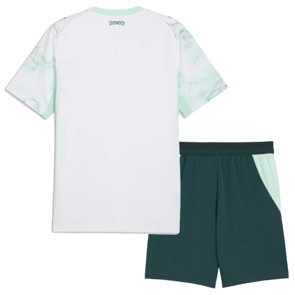 Itävalta Vieraspaita Lasten MM-kisat 2026 (+ Shortsit)