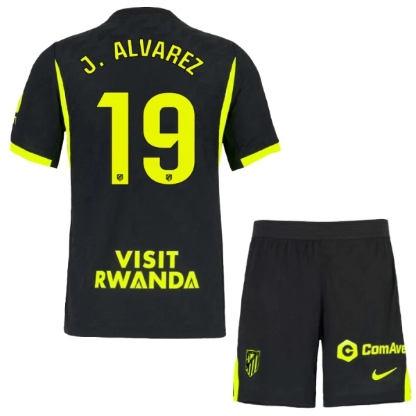 Atlético Madrid Julián Alvarez 19 Vieraspaita Lasten 2026/27 (+ Shortsit) Atlético Madrid Julián Alvarez 19 Vieraspaita Lasten 2026/27 (+ Shortsit)