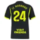 Atlético Madrid Le Normand 24 Vieraspaita Lasten 2026/27 (+ Shortsit)