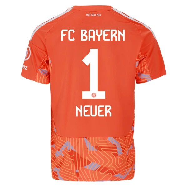 FC Bayern München Manuel Neuer 1 Maalivahdin Vieraspaita Lasten 2026/27 (+ Shortsit)