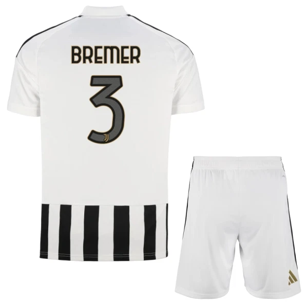 Juventus Bremer 3 Kotipaita Lasten 2026/27 (+ Shortsit) Juventus Bremer 3 Kotipaita Lasten 2026/27 (+ Shortsit)