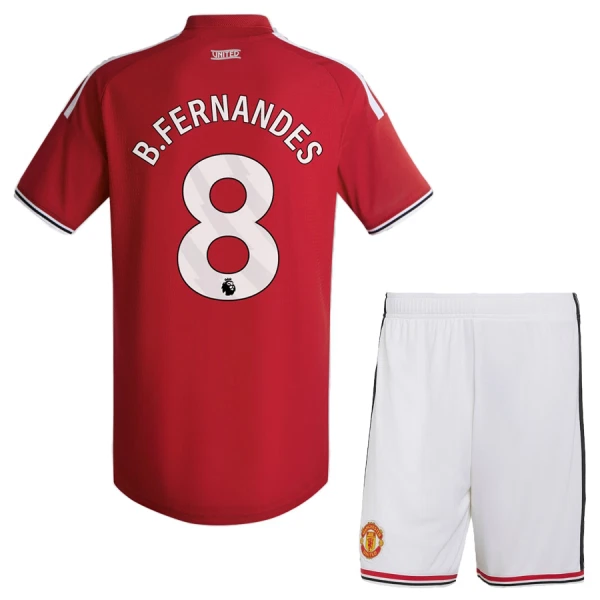 Manchester United Bruno Fernandes 8 Kotipaita Lasten 2026/27 (+ Shortsit) Manchester United Bruno Fernandes 8 Kotipaita Lasten 2026/27 (+ Shortsit)