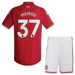 Manchester United Kobbie Mainoo 37 Kotipaita Lasten 2026/27 (+ Shortsit)