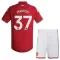 Manchester United Kobbie Mainoo 37 Kotipaita Lasten 2026/27 (+ Shortsit)