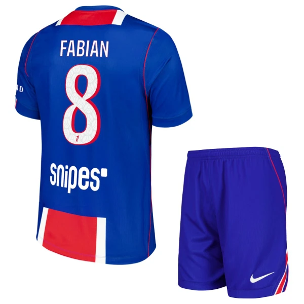 Paris Saint-Germain Fabian 8 Kotipaita Lasten 2026/27 (+ Shortsit) Paris Saint-Germain Fabian 8 Kotipaita Lasten 2026/27 (+ Shortsit)