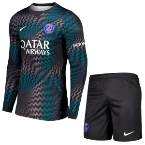 Paris Saint-Germain Maalivahdin Kotipaita Lasten 2026/27 Pitkähihainen (+ Shortsit)