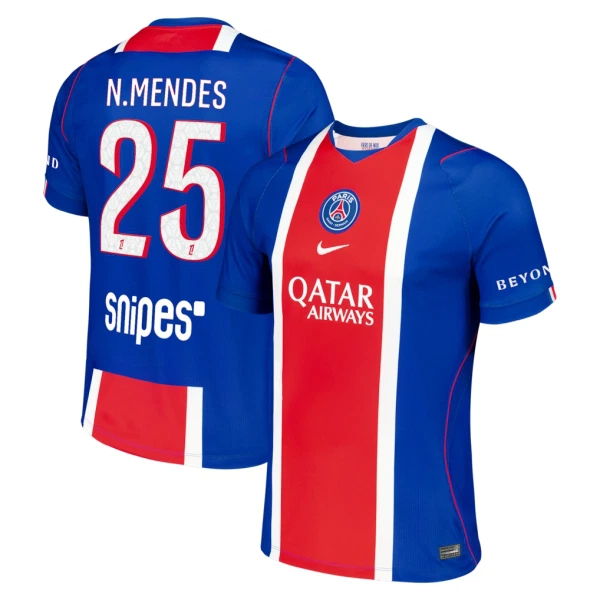 Paris Saint-Germain Nuno Mendes 25 Kotipaita 2026/27 Paris Saint-Germain Nuno Mendes 25 Kotipaita 2026/27