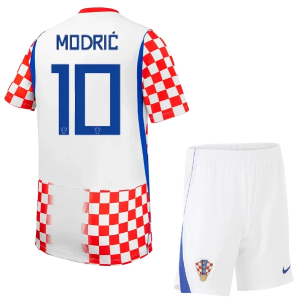 Kroatia Luka Modrić 10 Kotipaita Lasten MM-kisat 2026 (+ Shortsit) Kroatia Luka Modrić 10 Kotipaita Lasten MM-kisat 2026 (+ Shortsit)