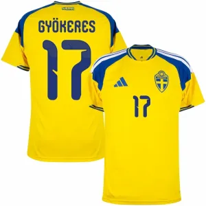 Ruotsi Viktor Gyökeres 17 Kotipaita MM-kisat 2026 Ruotsi Viktor Gyökeres 17 Kotipaita MM-kisat 2026