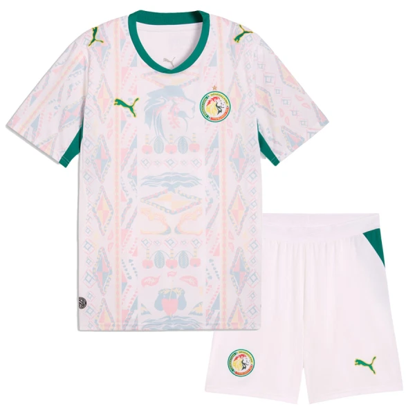 Senegal Kotipaita Lasten MM-kisat 2026 (+ Shortsit) Senegal Kotipaita Lasten MM-kisat 2026 (+ Shortsit)