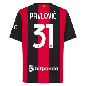AC Milan Pavlovic 31 Kotipaita 2026/27