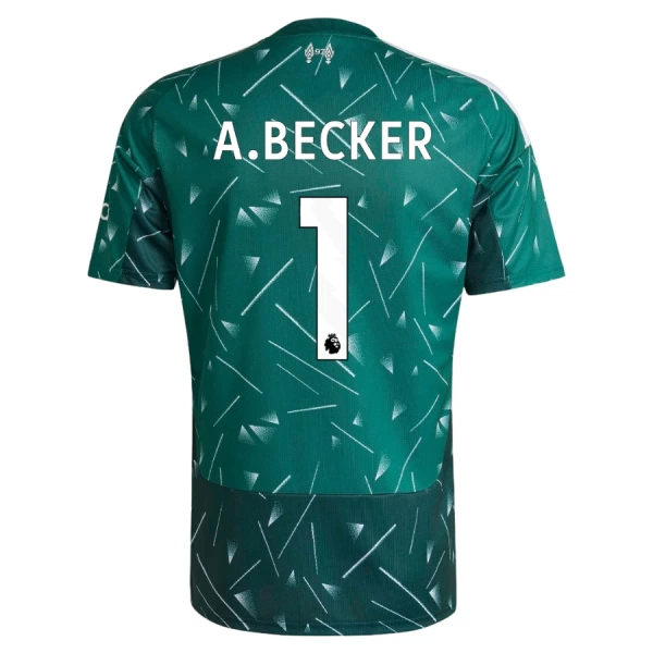 Liverpool Alisson Becker 1 Maalivahdin Kotipaita 2026/27 Vihreä Liverpool Alisson Becker 1 Maalivahdin Kotipaita 2026/27 Vihreä