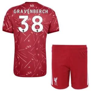 Liverpool Gravenberch 38 Kotipaita Lasten 2026/27 (+ Shortsit)