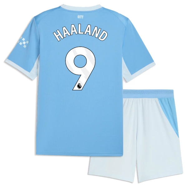 Manchester City Erling Haaland 9 Kotipaita Lasten 2026/27 (+ Shortsit)