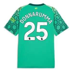 Manchester City Gianluigi Donnarumma 25 Maalivahdin Kotipaita 2026/27 Vihreä Manchester City Gianluigi Donnarumma 25 Maalivahdin Kotipaita 2026/27 Vihreä